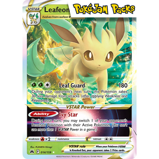 Leafeon VSTAR - 014/159 - Ultra Rare - Crown Zenith - Pokémon TCG