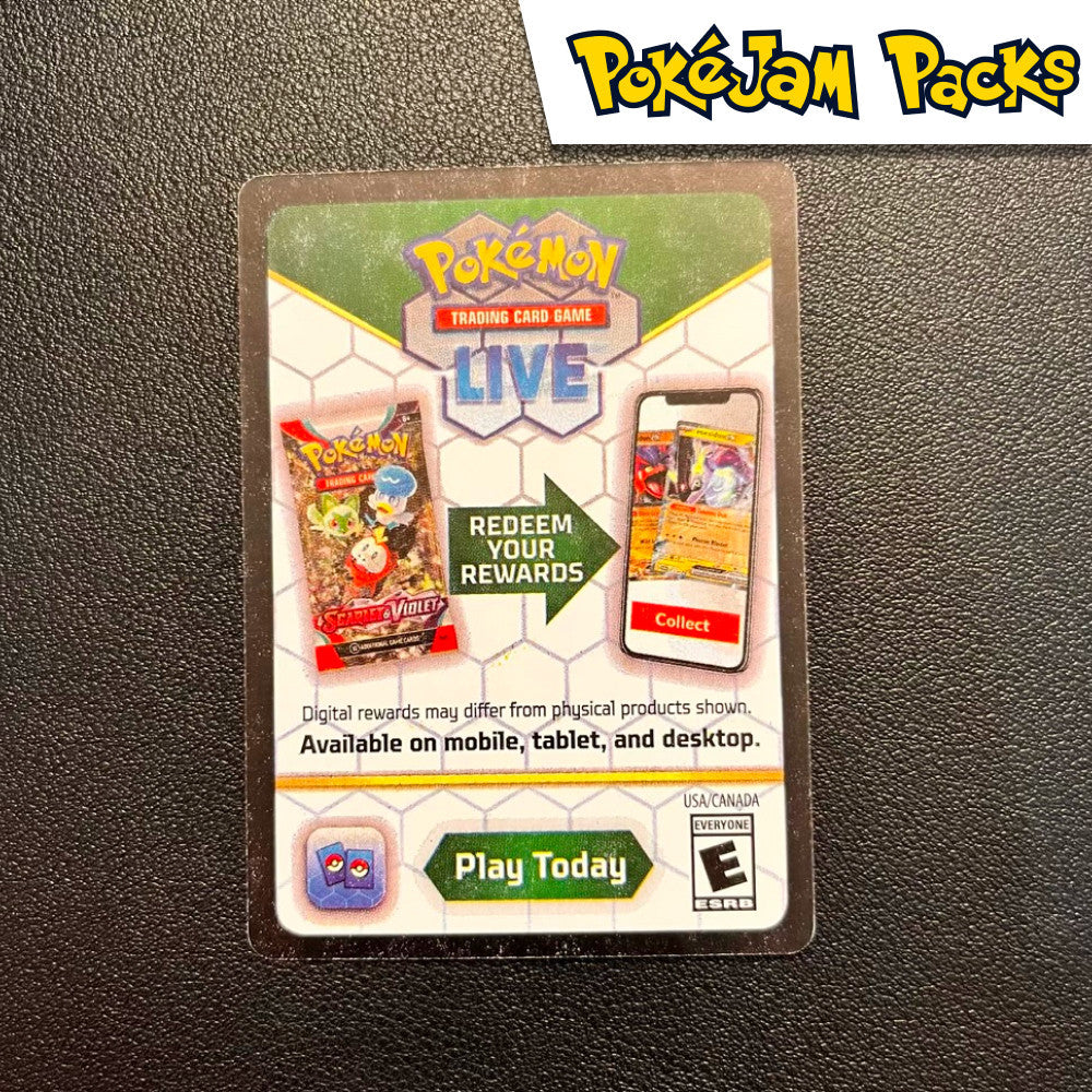 Pokémon TCG Live Code Cards - Unused Redeemable Online