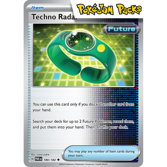 Techno Radar - 180/182 - Uncommon - Paradox Rift - Pokémon TCG