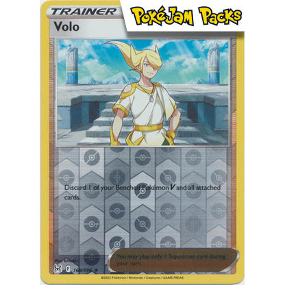 Volo - 169/196 - Holo Rare Reverse Holo - Lost Origin - Pokémon TCG