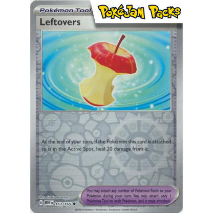 Leftovers - 163/165 - Uncommon Reverse Holo - Scarlet & Violet 151 - Pokémon TCG