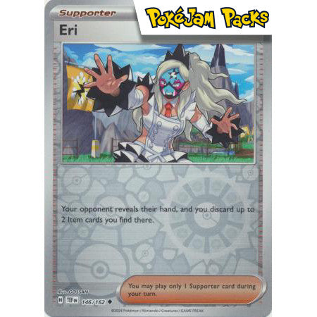 Eri - 146/162 - Uncommon Reverse Holo - Temporal Forces - Pokémon TCG