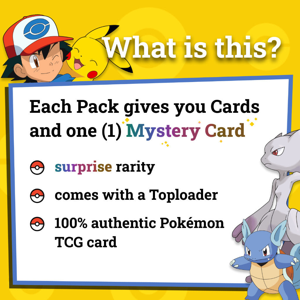 Pokémon Card Packs with a Chance for Secret Rare - Pokémon TCG Cards