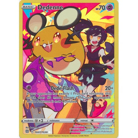 Dedenne - TG07/TG30 - Holo Rare - Sword & Shield: Brilliant Stars - Pokémon TCG
