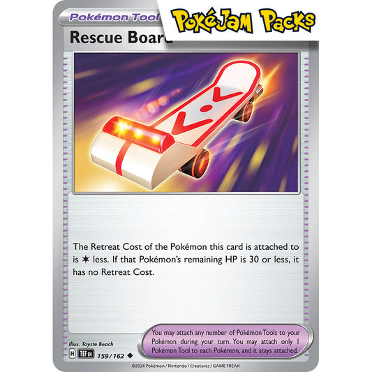 Rescue Board - 159/162 - Uncommon - Scarlet & Violet: Temporal Forces - Pokémon TCG