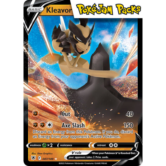 Kleavor V - 087/189 - Ultra Rare - Sword & Shield: Astral Radiance - Pokémon TCG