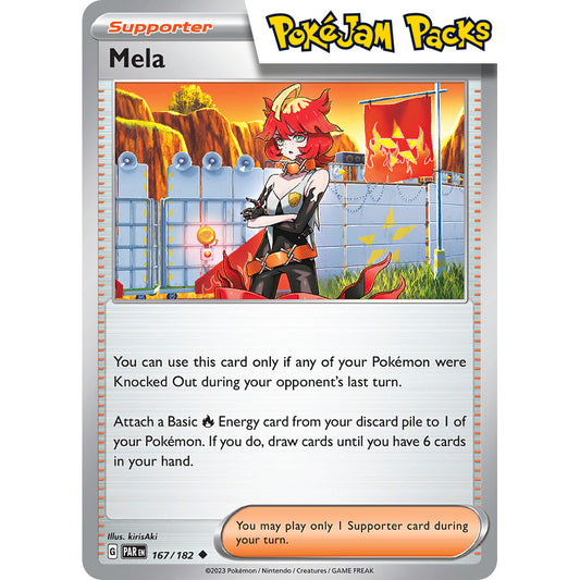 Mela - 167/182 - Uncommon - Paradox Rift - Pokémon TCG