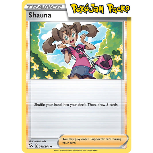 Shauna - 240/264 - Uncommon - Fusion Strike - Pokémon TCG