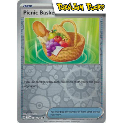 Picnic Basket - 184/198 - Uncommon Reverse Holo - Scarlet & Violet - Pokémon TCG