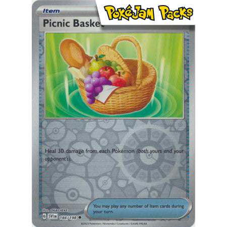 Picnic Basket - 184/198 - Uncommon Reverse Holo - Scarlet & Violet - Pokémon TCG