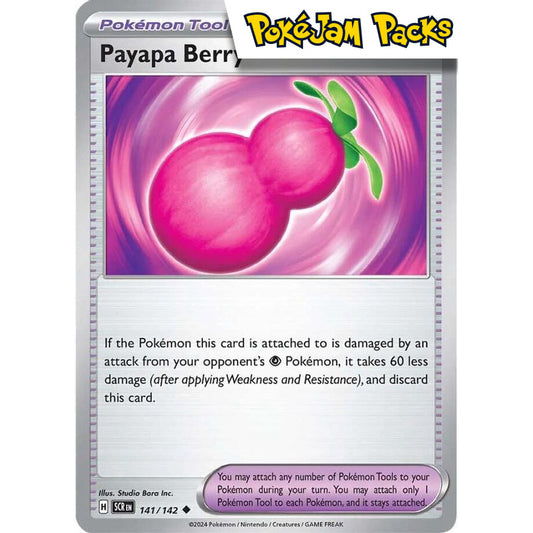 Payapa Berry - 141/142 - Uncommon  - Stellar Crown - Pokémon TCG