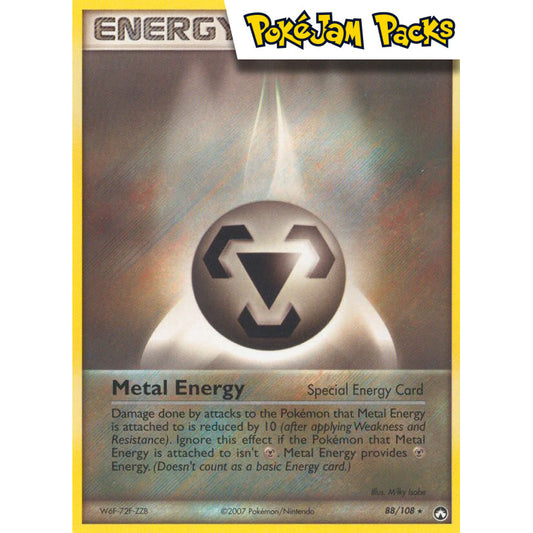 Metal Energy - 88/108 - Rare - Ex Power Keepers - Pokémon TCG
