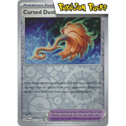 Cursed Duster - 161/182 - Uncommon Reverse Holo - Paradox Rift - Pokémon TCG
