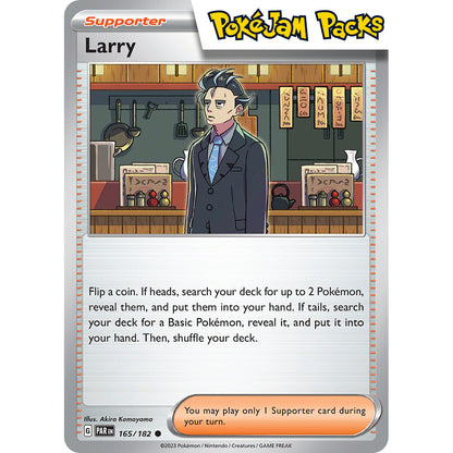 Larry - 165/182 - Common - Paradox Rift - Pokémon TCG