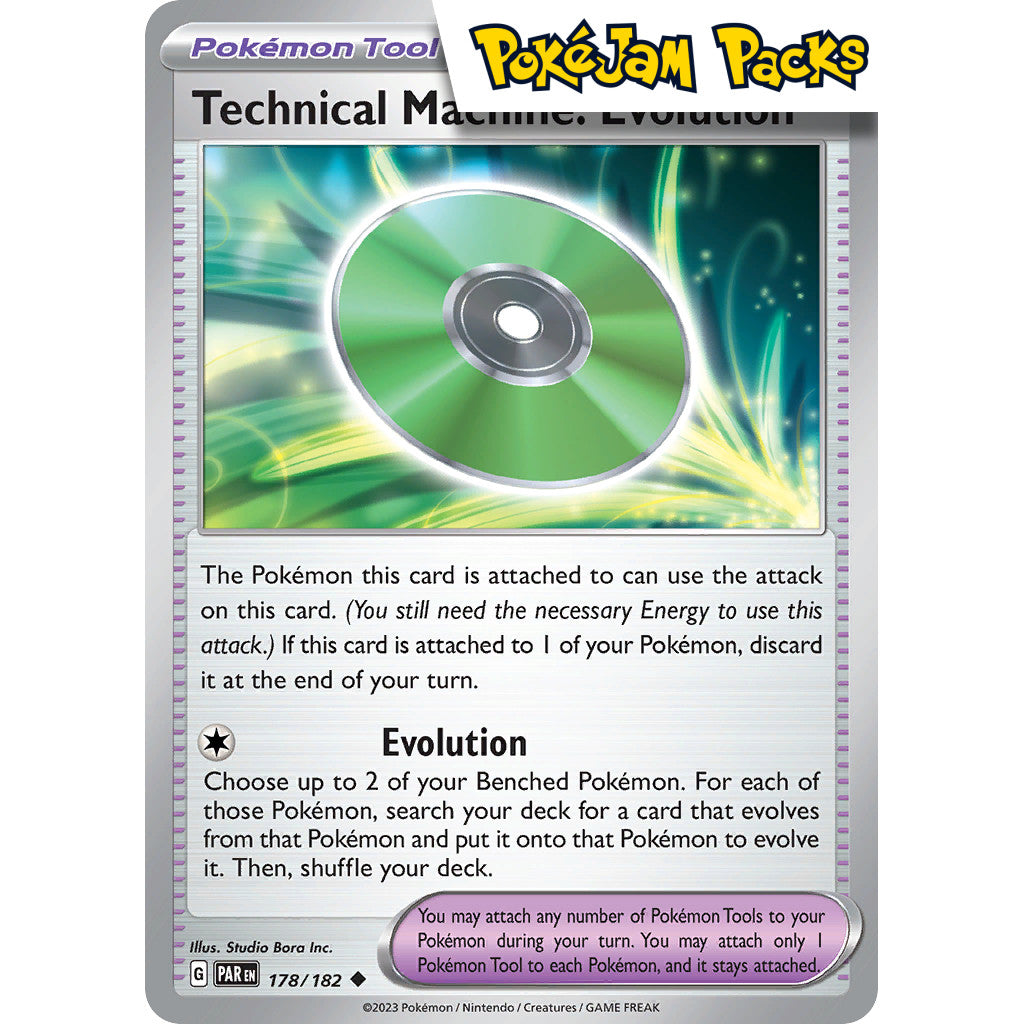 Technical Machine: Evolution - 178/182 - Uncommon - Paradox Rift - Pokémon TCG
