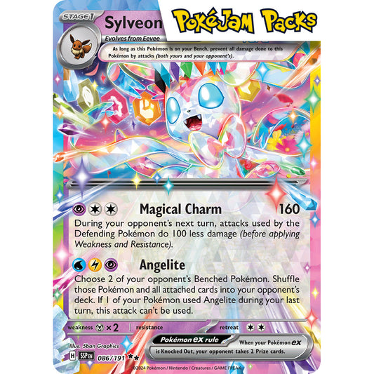 Sylveon ex - 086/191 - Ultra Rare - Surging Sparks - Pokémon TCG