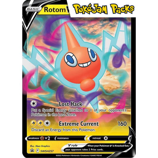Rotom V - SWSH257 - Promo - Sword & Shield Promos - Pokémon TCG
