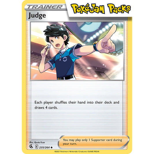 Judge - 235/264 - Uncommon - Fusion Strike - Pokémon TCG
