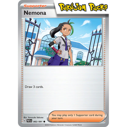 Nemona - 082/091 - Common - Paldean Fates - Pokémon TCG