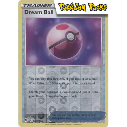 Dream Ball - 146/203 - Uncommon Reverse Holo - Evolving Skies - Pokémon TCG