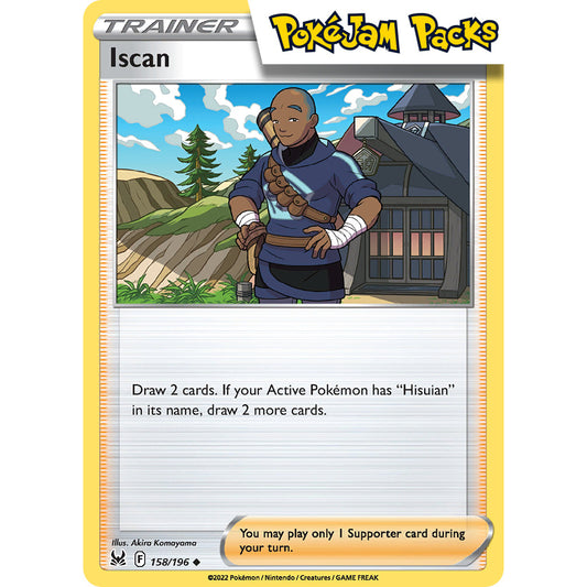 Iscan - 158/196 - Uncommon - Lost Origin - Pokémon TCG
