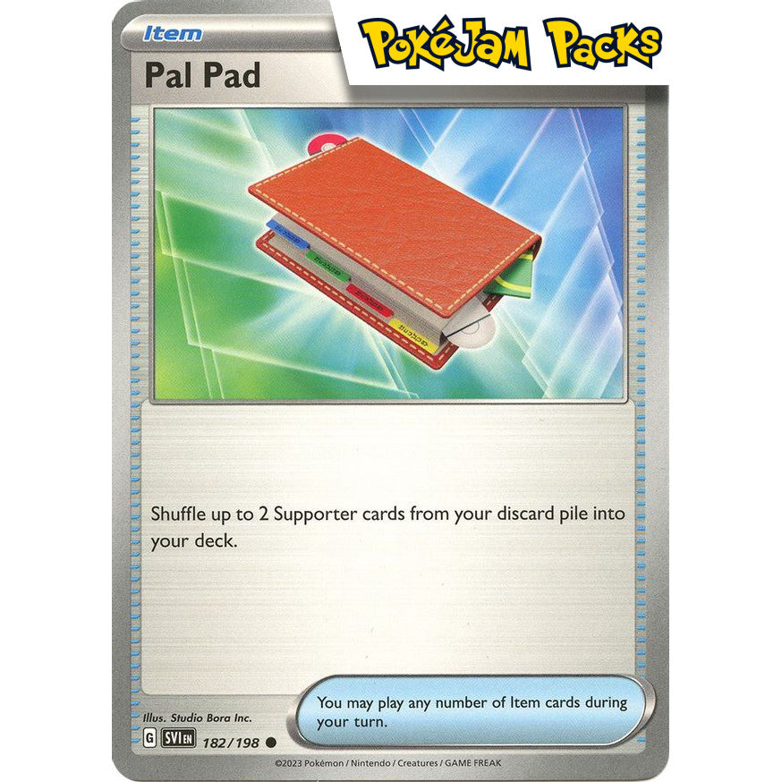 Pal Pad - 182/198 - Common - Scarlet & Violet - Pokémon TCG