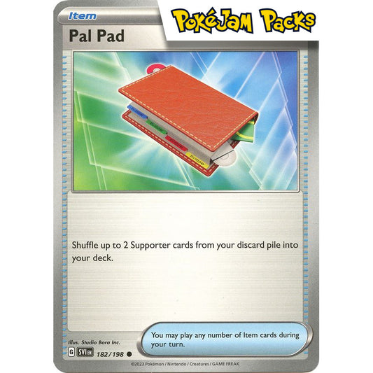 Pal Pad - 182/198 - Common - Scarlet & Violet - Pokémon TCG