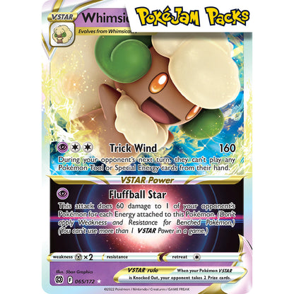 Whimsicott VSTAR - 065/172 - Ultra Rare - Brilliant Stars - Pokémon TCG