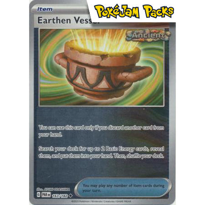 Earthen Vessel - 163/182 - Uncommon Reverse Holo - Paradox Rift - Pokémon TCG
