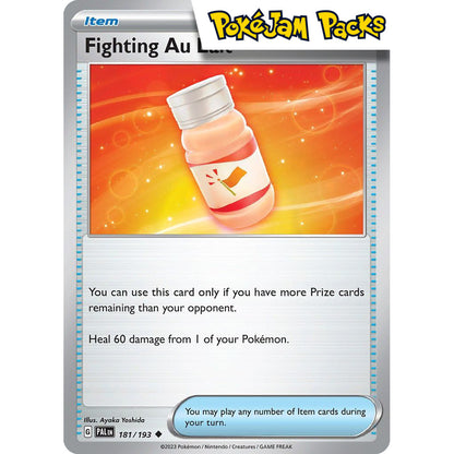 Fighting Au Lait - 181/193 - Uncommon - Paldea Evolved - Pokémon TCG