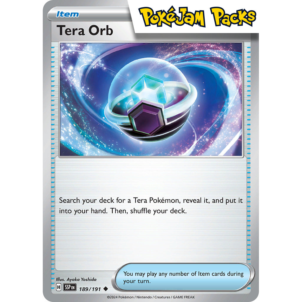 Tera Orb - 189/191 - Uncommon - Surging Sparks - Pokémon TCG