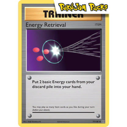 Energy Retrieval - 77/108 - Uncommon - Evolutions - Pokémon TCG