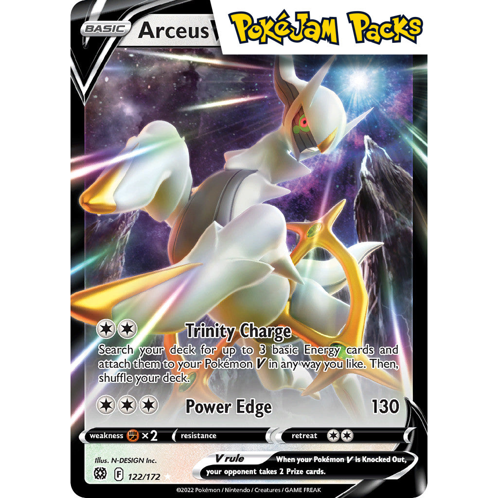 Arceus V - 122/172 - Ultra Rare - Brilliant Stars - Pokémon TCG