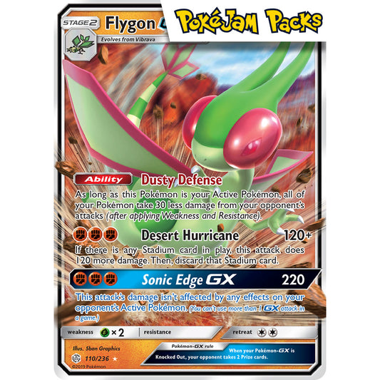 Flygon GX - 110/236 - Ultra Rare - Cosmic Eclipse - Pokémon TCG
