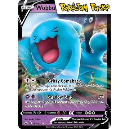 Wobbuffet V - 086/202 - Ultra Rare - Sword & Shield - Pokémon TCG