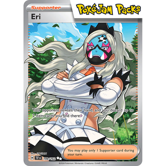 Eri - 199/162 - Full Art Secret Rare - Temporal Forces - Pokémon TCG