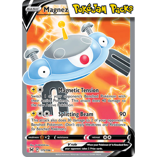 Magnezone V - 175/196 - Full Art Ultra Rare - Lost Origin - Pokémon TCG