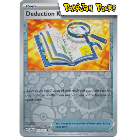 Deduction Kit - 171/191 - Uncommon Reverse Holo - Surging Sparks - Pokémon TCG