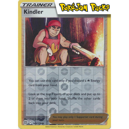 Kindler - 143/172 - Uncommon Reverse Holo - Brilliant Stars - Pokémon TCG
