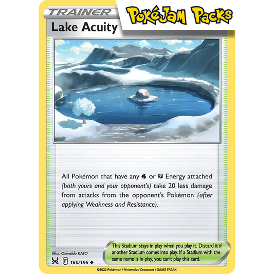 Lake Acuity - 160/196 - Uncommon - Lost Origin - Pokémon TCG