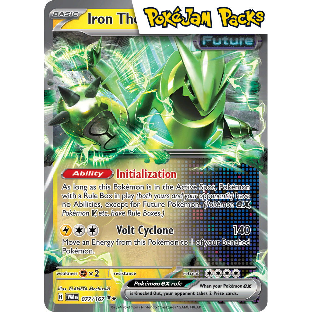 Iron Thorns ex - 077/167 - Ultra Rare - Twilight Masquerade - Pokémon TCG