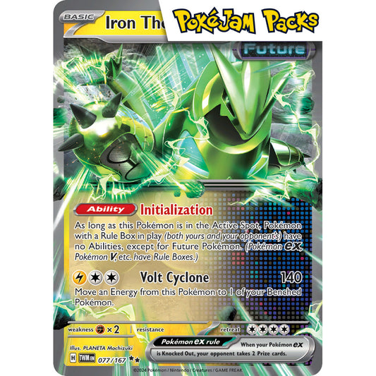Iron Thorns ex - 077/167 - Ultra Rare - Twilight Masquerade - Pokémon TCG