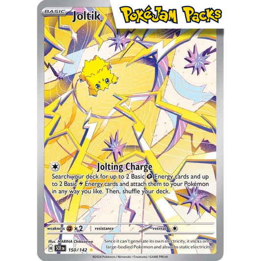 Joltik - 150/142 - Illustration Rare - Stellar Crown - Pokémon TCG