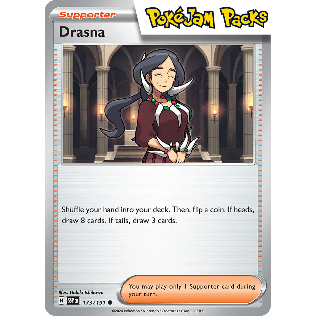Drasna - 173/191 - Uncommon - Surging Sparks - Pokémon TCG