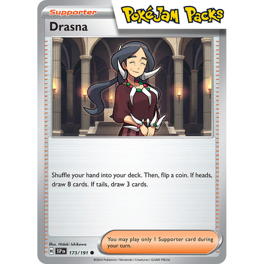 Drasna - 173/191 - Uncommon - Surging Sparks - Pokémon TCG