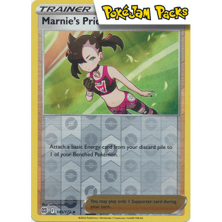 Marnie's Pride - 145/172 - Uncommon Reverse Holo - Brilliant Stars - Pokémon TCG