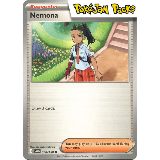 Nemona - 180/198 - Common - Scarlet & Violet - Pokémon TCG