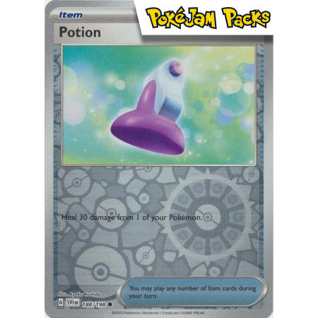 Potion - 188/198 - Common Reverse Holo - Scarlet & Violet - Pokémon TCG