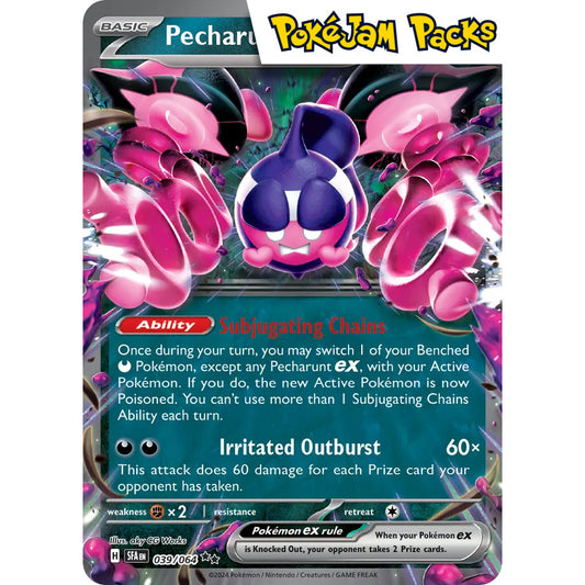 Pecharunt ex - 039/064 - Ultra Rare - Shrouded Fable - Pokémon TCG