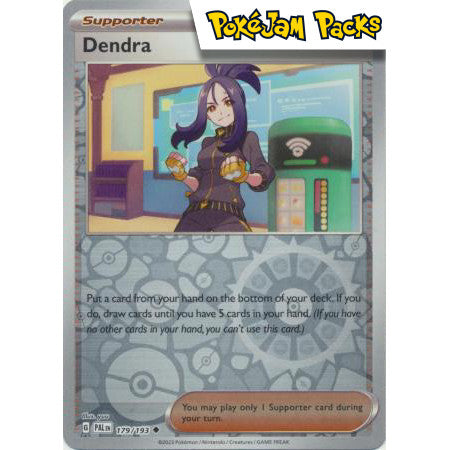 Dendra - 179/193 - Uncommon Reverse Holo - Paldea Evolved - Pokémon TCG